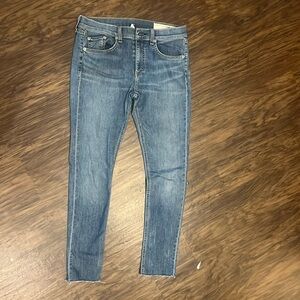 rag & bone jeans, size 28, ankle skinny
